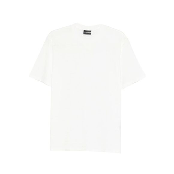 Emporio Armani White T-Shirts & Vests - T-Shirts Men
